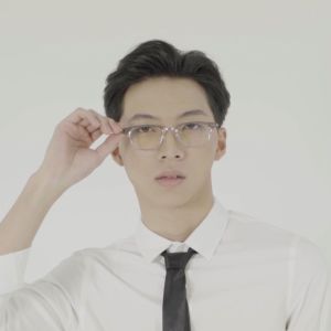 Gọng kính chữ nhật DOKCRAZY BAKAN Hợp Kim Chống ánh sáng xanhUV400 thiết kế đơn giản basic dễ đeo