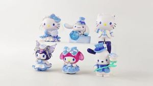 TOPTOY | Sanrio Romantic Wedding Series Blind Box Figurine Trendy Toys Kuromi Melody Hello Kitty Anime Figures Mystery Box Dolls Gift