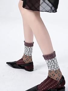 Stylish Breathable Lightweight Mesh Mid-calf Socks