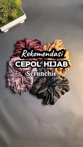 Scrunchie Cotton Voal Premium Korea Ikat Rambut Wanita Stylish Nyaman Dipakai Anti Pusing Kekinian
