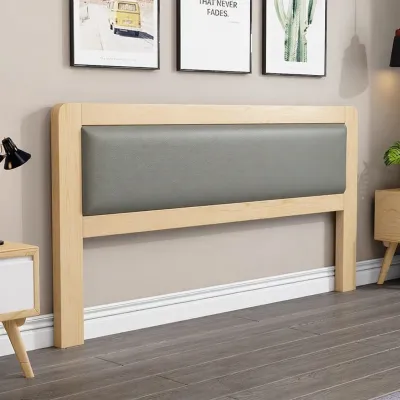 Anti-moisture Storage Wooden Headboard with Soft Padding