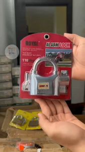 Ổ Khoá Hú Chống Trộm Ổ Khoá Cửa Báo Động Cao Cấp - Royal Alarm Lock Bảo Hành 24 Tháng ( Tặng kèm 6v pin dự phòng )