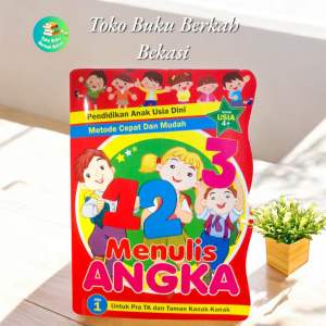Buku Metode Cepat Dan Mudah Menulis Angka jilid 1(19×27cm)