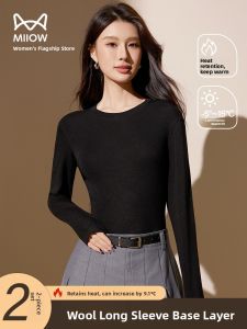 miiow | Womens Warm Wool Blend Base Layer Sweater