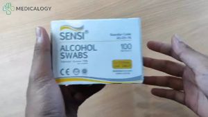 Sensi Alcohol Swabs Isopropyl Alcohol 70%