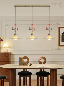 OUCHAO | Retro Creative French Style Rose Pendant Light