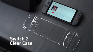 [SG] Dux Ducis Nintendo Switch 2 Case - Shockproof Detachable Transparent Hard Clear / X Design Matte Grip Soft Hard Hybrid Case