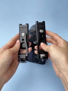 KẸP GẮN ĐIỆN THOẠI LÊN MÁY ẢNH QUAY VIDEO - Phone Holder chân Cold Shoe Mount - 952