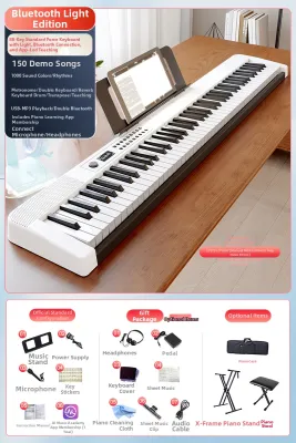 BEETHOSTAR | Portable 88-Key Electric Piano for Beginners