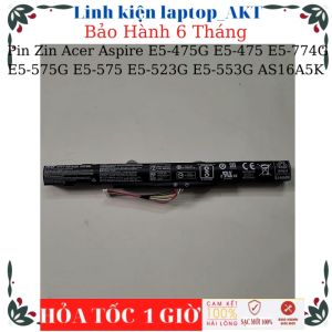 [Pin zin] Pin dùng cho Laptop Acer Aspire E14 F5-573 F5-573G F5-573T E5-475G E5-475 E5-774G E5-575G E5-575 E5-523G E5-553G AS16A5K AS16A7K AS16A8K