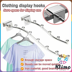 KLIMO Balls Display Organizer Hooks Waved Clothes Hanger Storage Rack 5Balls/7