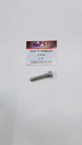 Baut L Stainless 6 X 30 Harga Per Pcs (PSP) Baud Stanlis Baut 10 Kunci L 5mm Panjang 30 mm
