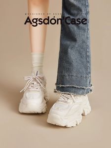 Giày Thể Thao Agsdon Đế Dày Tăng Chiều Cao Mùa Đông