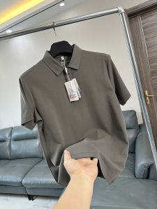 Long Staple Pique Cotton Short Sleeve Polo Shirt Breathable Honeycomb Design Casual Summer Fashion Urban Style for Young Men