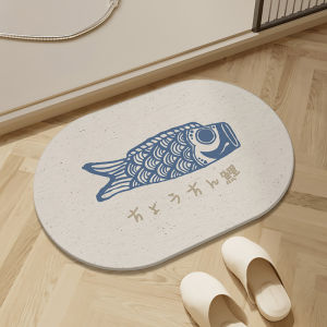 XIZUO | Fuji Mountain Japanese Style Wabi-Sabi Silica Mud Mat