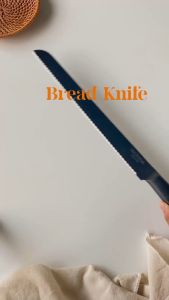 Monna Bakeware Pisau Roti / Pisau roti/ Bread Knife/ Pisau dapur Original
