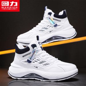 Warrior | Elevating Anti-slip Running Big-size High-top Leisure Thick Sole Trendy Mens Shoes