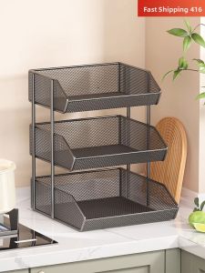 evesigar | Kitchen Counter Storage Rack
