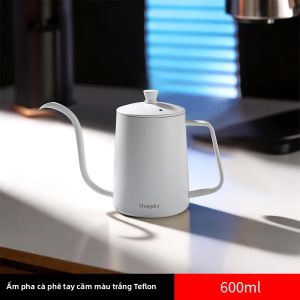 MONGDIO | Bình Pha Cà Phê Inox miệng dài