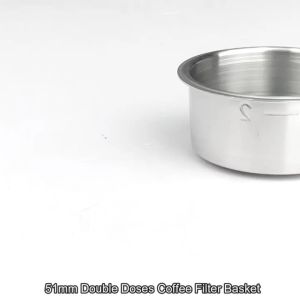 Coffee Filter Cup 51mm Non Pressurized Filter Basket For Breville Delonghi Filter Krups Coffee Products Kitchen Accessories