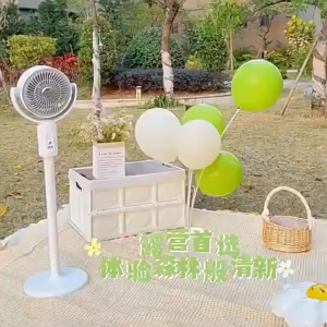 【24H Shipping】Kipas Camping rotatable Charging fan Retractable Remote control wireless Kipas berdiri stand Fan Desk Outdoor