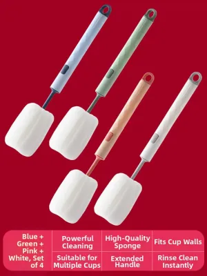 CLEAN WORLD | Cleaning Brush for Cups and Bottles with No Blind Spots