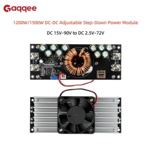 1200W/1500W DC-DC Adjustable Step-Down Power Module DC15V-90V to DC2.5V-72V Constant Voltage Adjustable Step-Down Power Module