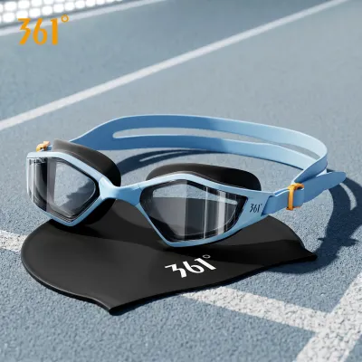 361° | Waterproof Fog-Proof High-Definition Childrens Racing Swim Goggles
