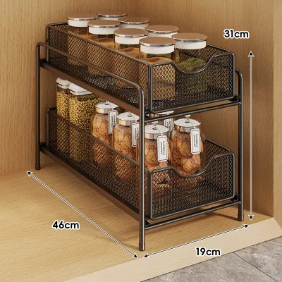 MUGG | Kitchen Drawer Pull-Out Storage Organizer