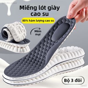 ZHIHAOEN | Đệm Lót Giày Chống Hôi Chuyên Dụng Huấn Luyện Quân Sự Siêu Mềm Có Đỡ Cung