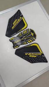 For Suzuki V-STROM 650 DL650 DL650XT DL 650XT Anti-slip Sticker Tank Pad Motorcycle Sticker Knee Grips Protector Decal Tank Grip