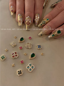 Yifannail Concubine Back to the Palace Nail Protection Manicure Material Court Buchilati Nail Beauty Zircon Ornament F74