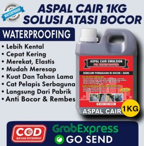 ASPAL CAIR 1KG ORIGINAL PELAPIS ANTI BOCOR DAN REMBES