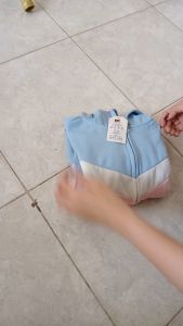 Jaket Anak Hoodie Zipper Anak Perempuan Kombinasi Warna Umur 1-14 Tahun - Model Kombinasi, Bahan Fleece Lembut (TERBARU)