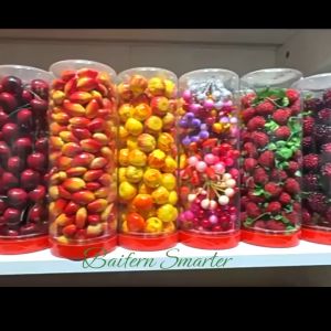 ผลไม้ ปลอม ไม้จิ๋ว ผลไม้ตกแต่งร้าน ผลไม้ ขนาด เล็ก ระบบ อุปกรณ์ ตกแต่ง (แพค, 20 ชิ้น)