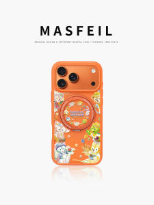 MASFEIL | Vỏ Bảo Vệ Full Coverage Với Đế Hỗ Trợ Từ Tính Cảm Giác Cao Cấp cho iPhone 17 Pro Max