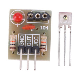Laser Detection Module 5V Laser Receiver Sensor Module Non-Modulator Tube High Precision DIY for Arduino