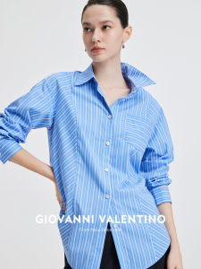 GIOVANNI VALENTINO | Áo Sọc Thanh Lịch Mùa Thu
