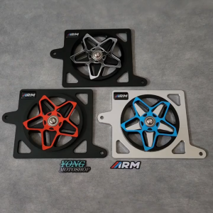 ฝาครอบหม้อน้ำ Vario160/PCX160 ฝาครอบไฟเลี้ยว 3D TYPE STAR ARM ARUMI SPINNER พัดลมหม้อน้ํา LID ฝาครอบ