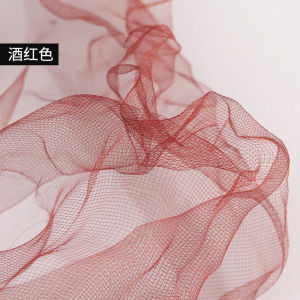 Silver Wire Mesh Fabric for DIY Creative Background Decoration