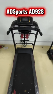 Dual Motor (15 Levels Electric Auto Incline) 4.0HP ADSports AD928L AD928 Motorize Electric Treadmill Wide Running Platform Mesin Lari 跑步机