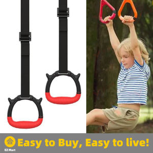 【Fast Shipping】 Multifunction Gymnastic Rings Resistance Band Cable Machine Gym Handles for Core Workout Crossfit Abdominal Muscle Building Gym-Rings