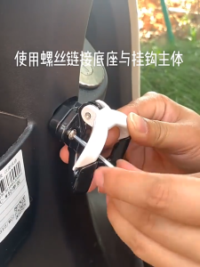 Motorcycle Double Hook Aluminum Alloy Anti-drop Multifunction Bag Hanger Waterproof Carry Holders Universal Helmet Hook
