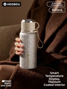 HEOSCU | Womens High Capacity Tea Separation Insulated Cup