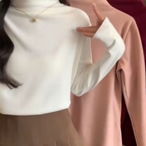 KDAShop เสื้อคอเต่าแขนยาวสไตล์มินิมอล แมทซ์ง่ายได้หลายลุคเลยน้าา มีหลายสีดีย์ต่อใจจริงๆเพื่อนๆ