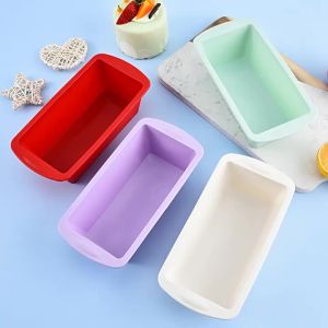 【Hot sales】Non-Stick Mini Silicone Loaf Pans - Flexible Baking Molds for Bread/Cake/Meatloaf (5 Colors 7.6"L x 3.7"W x 2.1"H)