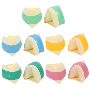 Swimming Arm Ring Swim Arm Bands PVC Arm Float Rings Water Play Equipment Blow Up Water Rings for Kids Boys Girls