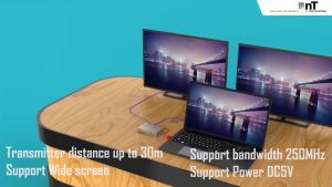 VGA Spliter / Splitter Cabang 4 port