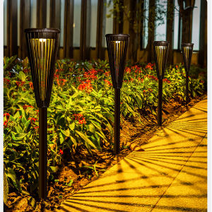 Solar powered lawn LED lights garden decoration LED atmosphere lights ground mounted lawn lights outdoor waterproof garden decoration lights landscape courtyard courtyard lighting street lights