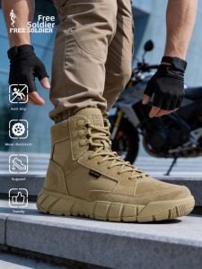 Free Soldier | Non-slip Waterproof Hiking Tactical Boots